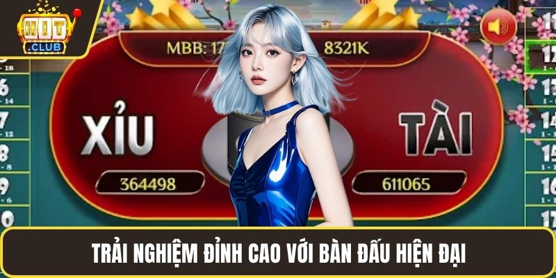 Trải nghiệm đỉnh cao với bàn đấu hiện đại